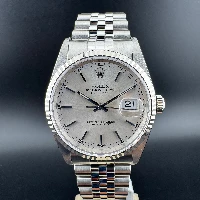 Rolex Datejust 36mm Silver Indici Jubilee