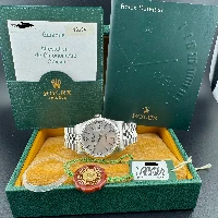 Rolex Datejust 36mm Silver Indici Jubilee