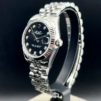 Rolex Datejust 31mm Nero Diamanti Jubilee
