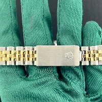 Rolex Datejust 31mm Vignette Rosso Diamanti Acciaio Oro