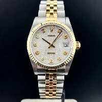 Rolex Datejust 31mm Acciaio & Oro Computer Bianco Brillanti