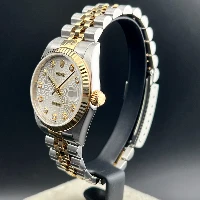 Rolex Datejust 31mm Acciaio & Oro Computer Bianco Brillanti