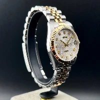 Rolex Datejust 31mm Acciaio & Oro Computer Bianco Brillanti