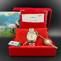Rolex Datejust 31mm Acciaio & Oro Computer Bianco Brillanti