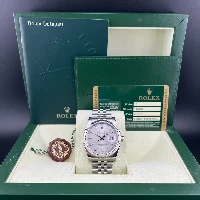 Rolex Datejust 36mm Jubilee Silver Indici