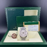 Rolex Datejust 36mm Jubilee Silver Indici