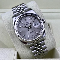Rolex Datejust 36mm Jubilee Silver Indici