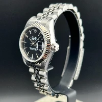 Rolex Lady Datejust 26mm Jubilee Nero Indici