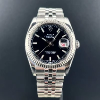 Rolex Datejust 36mm Jubilee Black Indici