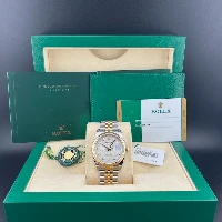 Rolex Datejust 36mm Acciaio/oro Silver Computer Brillanti