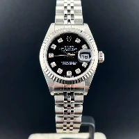 Rolex Lady Datejust 26mm Jubilee Nero Brillanti