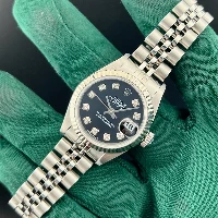 Rolex Lady Datejust 26mm Jubilee Nero Brillanti