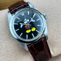 Rolex Oyster Precision Mickey Mouse Black Topolino