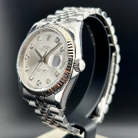 Rolex Datejust 36mm Jubilee Silver Brillanti