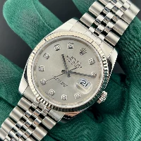 Rolex Datejust 36mm Jubilee Silver Brillanti