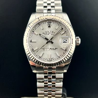 Rolex Datejust 31mm Silver Indici Jubilee