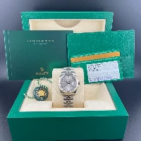 Rolex Datejust 31mm Silver Indici Jubilee
