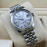 Rolex Datejust 31mm Silver Indici Jubilee