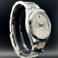 Rolex Oyster Perpetual Date 34mm Silver