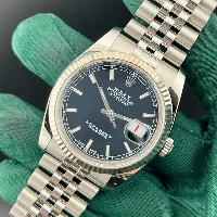 Rolex Datejust 36mm Jubilee Black Indici