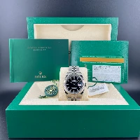 Rolex Datejust 36mm Jubilee Black Indici