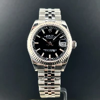 Rolex Datejust 31mm Nero Indici Jubilee