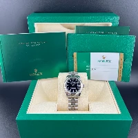 Rolex Datejust 31mm Nero Indici Jubilee