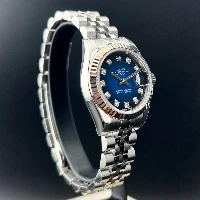 Rolex Lady Datejust 26mm Blu Vignette Brillanti