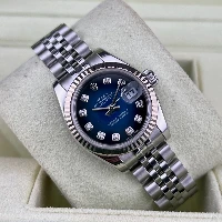 Rolex Lady Datejust 26mm Blu Vignette Brillanti