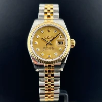 Rolex Lady Datejust 26mm Acciaio & oro Champagne Brillanti