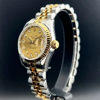 Rolex Lady Datejust 26mm Acciaio & oro Champagne Brillanti