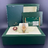 Rolex Lady Datejust 26mm Acciaio & oro Champagne Brillanti