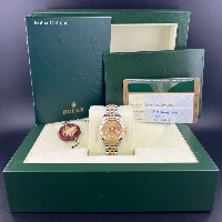 Rolex Lady Datejust 26mm Acciaio & oro Champagne Brillanti
