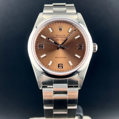 Rolex Air King Salmone 3-6-9