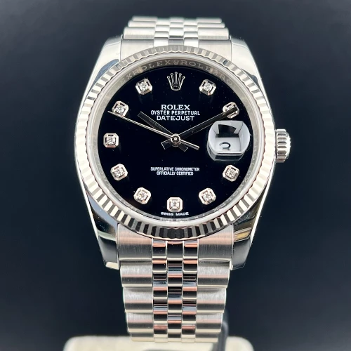 Rolex Datejust 36mm Nero Brillanti