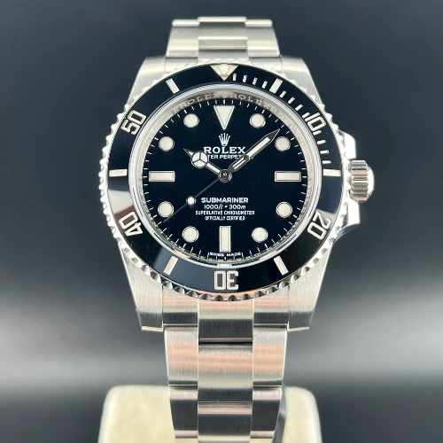 Rolex Submariner No Data Ceramica Nero