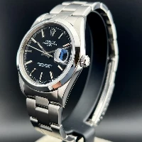 Rolex Oyster Perpetual Date 34mm Nero Indici