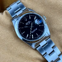 Rolex Oyster Perpetual Date 34mm Nero Indici