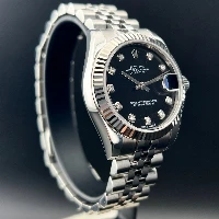 Rolex Datejust 31mm Nero Diamanti Jubilee