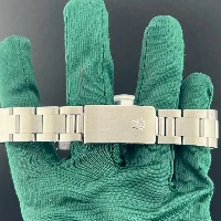Rolex Oyster Perpetual Date 34mm Silver Indici
