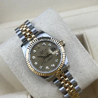 Rolex Lady Datejust 26mm Acciaio & oro Champagne Brillanti