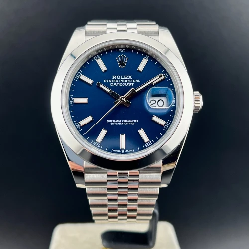 Rolex Datejust Blu 41mm Jubilee
