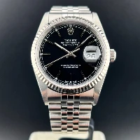 Rolex Datejust 36mm Nero Indici Jubilee
