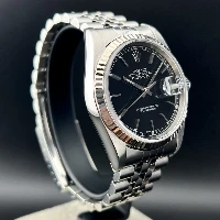 Rolex Datejust 36mm Nero Indici Jubilee