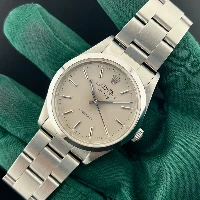 Rolex Air King Silver Indici