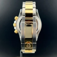 Rolex Daytona Acciaio&Oro Black Dial Diamonds