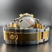 Rolex Daytona Acciaio&Oro Black Dial Diamonds