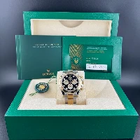 Rolex Daytona Acciaio&Oro Black Dial Diamonds