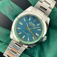 Rolex Milgauss Blu Vetro Verde