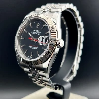 Rolex Datejust Turn O Graph Nero Jubilee